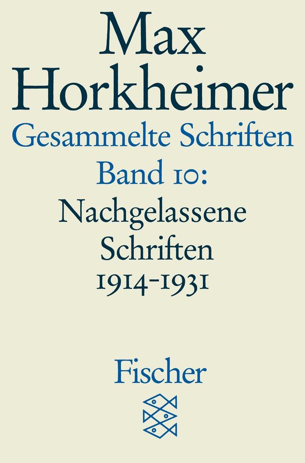Gesammelte Schriften in 19 Bänden - Max Horkheimer (Buch)
