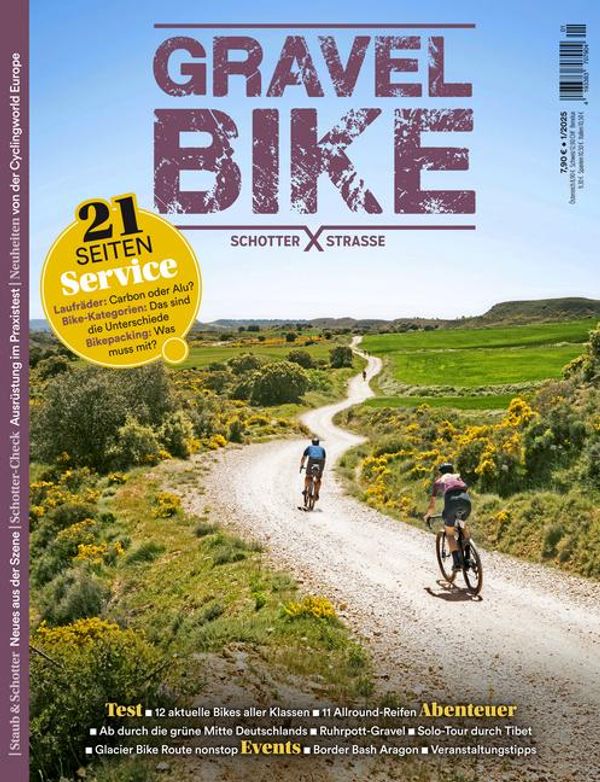 Gravelbike - Schotter-Strassen 01/2025 (Buch)