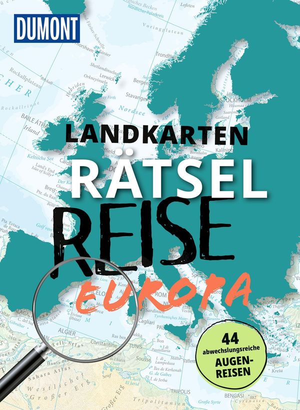 DUMONT Bildband Landkarten-Rätselreise Europa - Nadine Ormo (Buch)