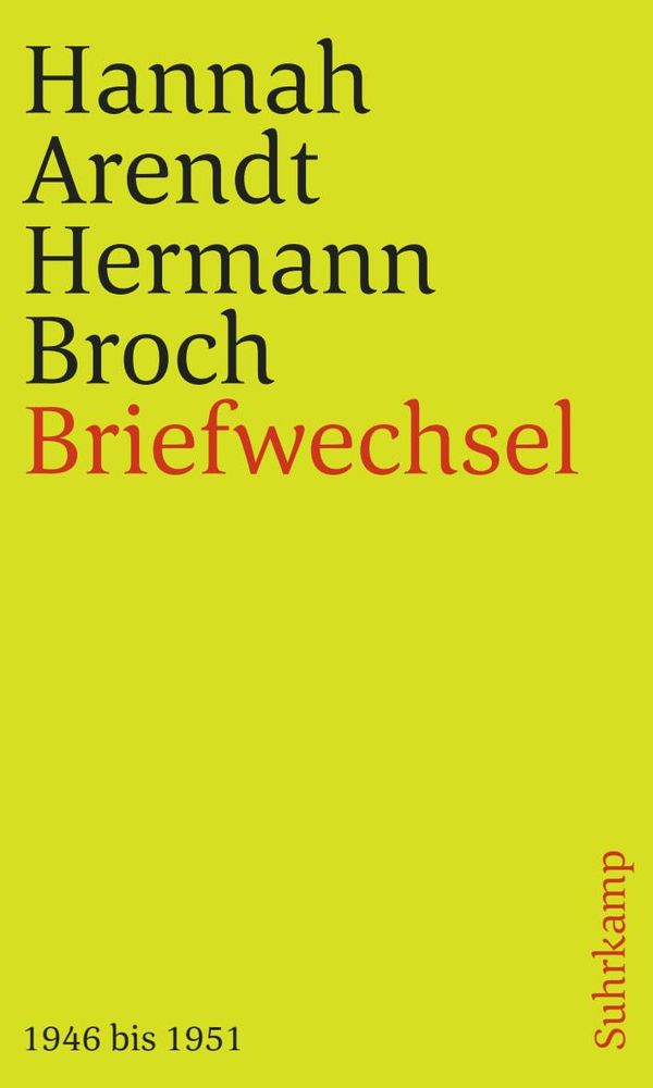 Briefwechsel - Hannah Arendt (Buch)
