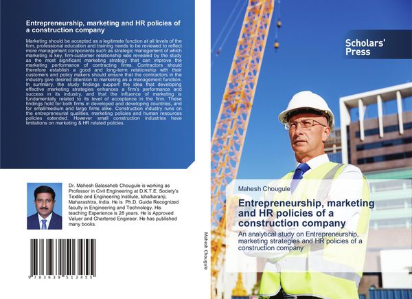 Entrepreneurship, marketing and HR policies of a construction compa...