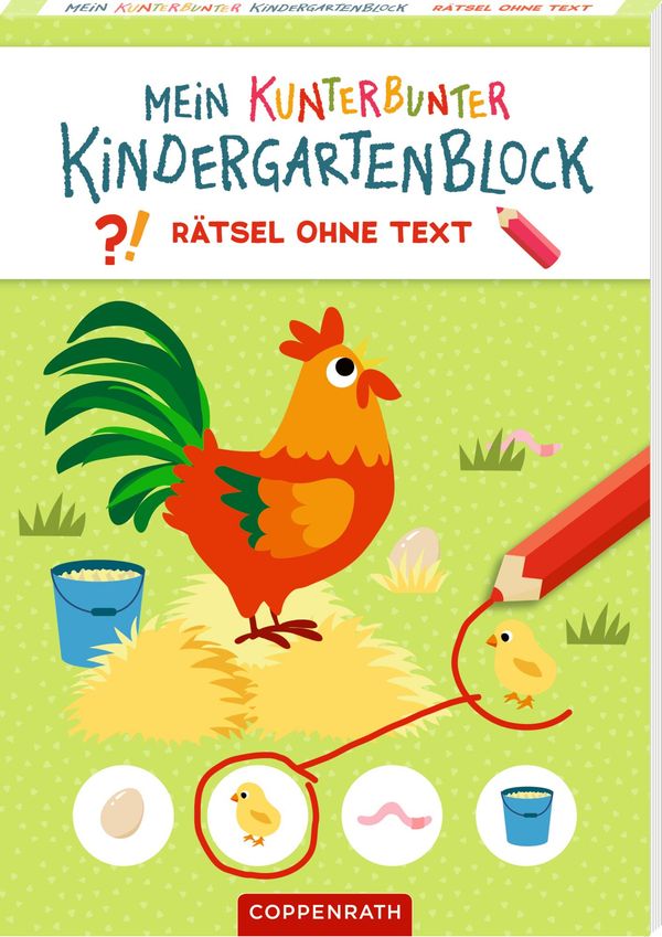 Mein kunterbunter Kindergartenblock (Buch)