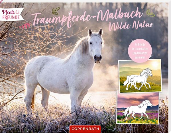 Traumpferde-Malbuch: Wilde Natur (Buch)