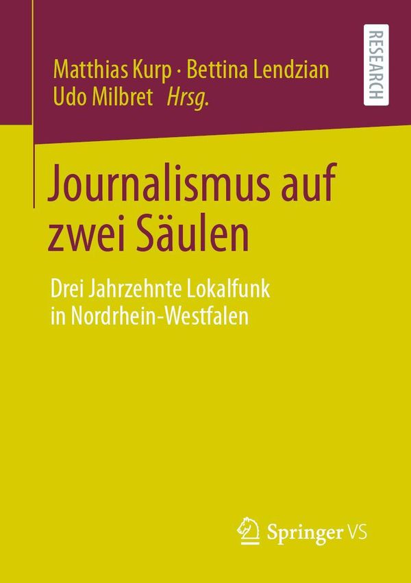 Journalismus auf zwei Säulen (Buch)