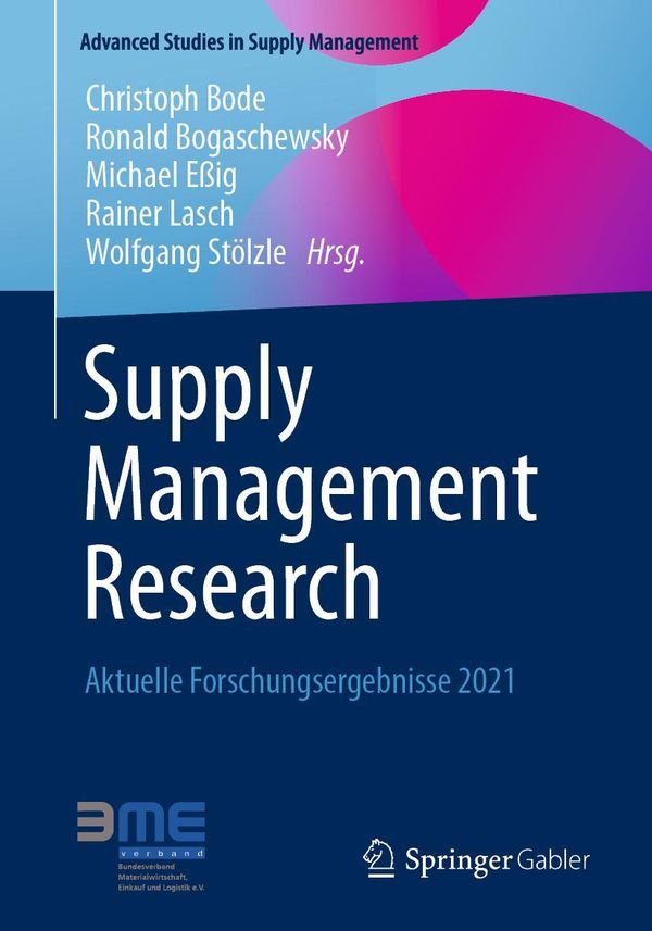 Supply Management Research (Buch)