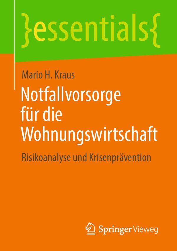 Notfallvorsorge für die Wohnungswirtschaft - Mario H. Kraus (Buch)