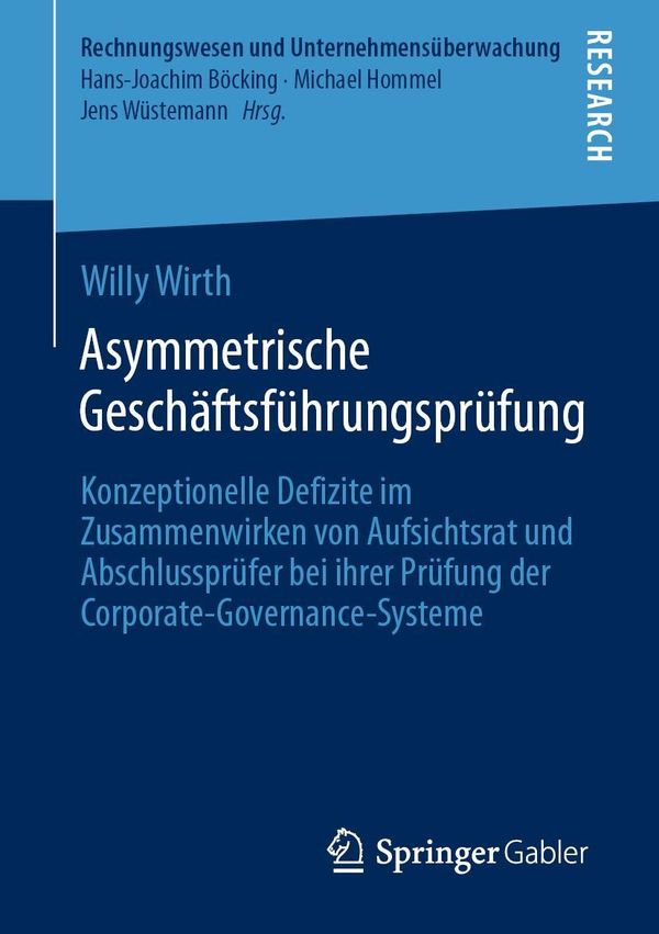 Asymmetrische Geschäftsführungsprüfung - Willy Wirth (Buch)