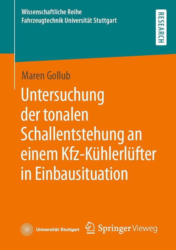Untersuchung der tonalen Schallentstehung an einem Kfz-Kühlerlüfter...