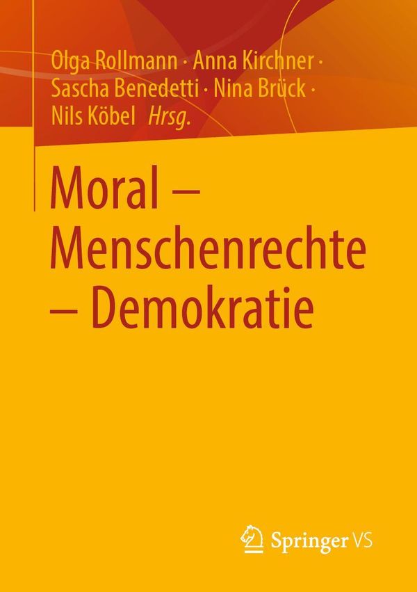 Moral - Menschenrechte - Demokratie (Buch)