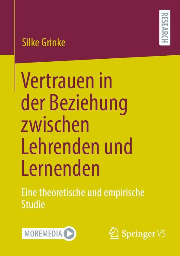 Vertrauen in der Beziehung zwischen Lehrenden und Lernenden (Buch)
