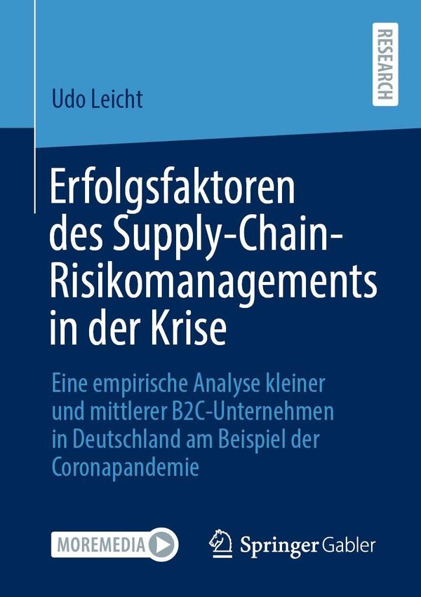 Erfolgsfaktoren des Supply-Chain-Risikomanagements in der Krise (Buch)