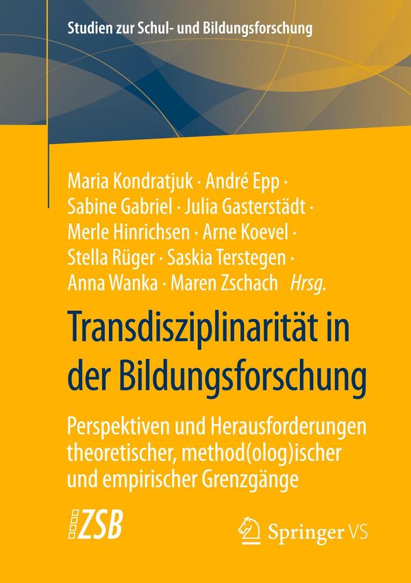 Transdisziplinarität in der Bildungsforschung (Buch)