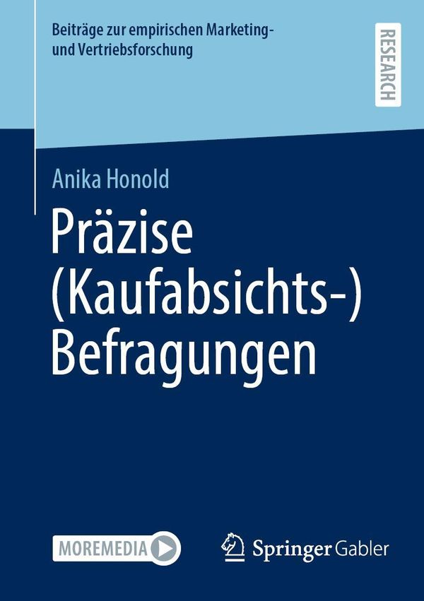 Präzise (Kaufabsichts-)Befragungen - Anika Honold (Buch)