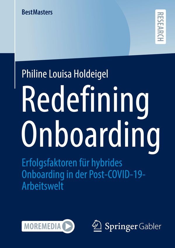 Redefining Onboarding - Philine Louisa Holdeigel (Buch)
