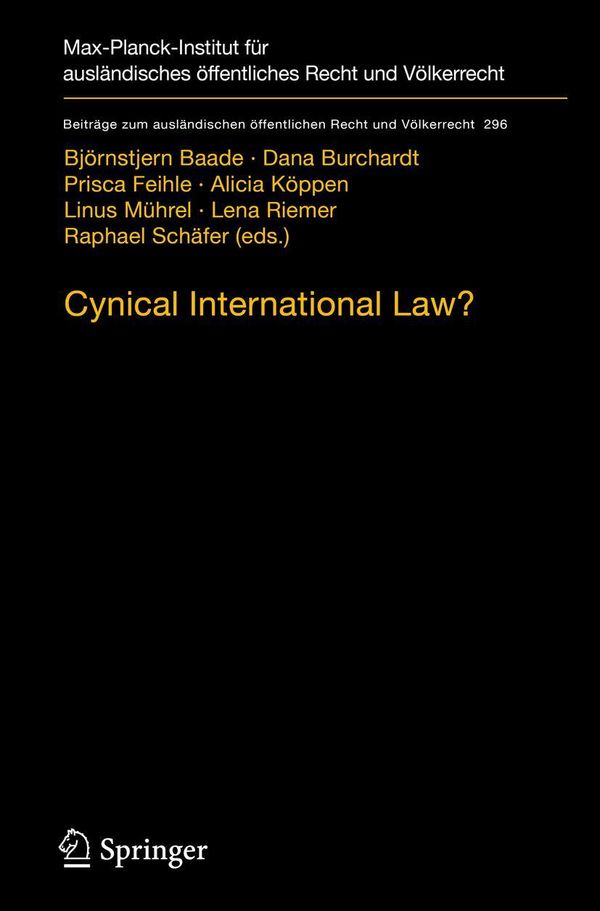 Cynical International Law? (Buch)
