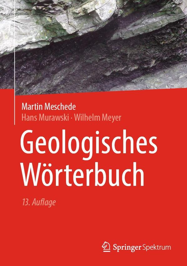 Geologisches Wörterbuch - Martin Meschede (Buch)