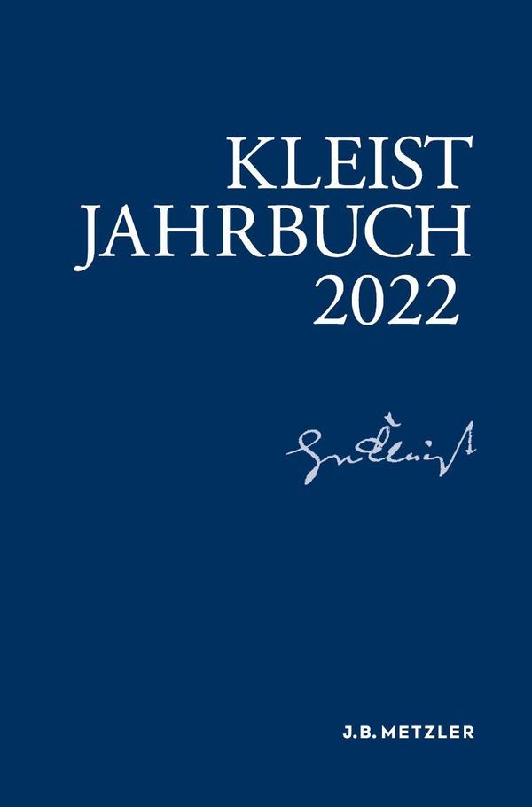 Kleist-Jahrbuch 2022 (Buch)