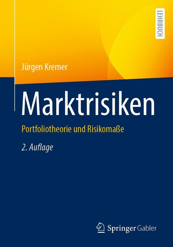 Marktrisiken - Jürgen Kremer (Buch)