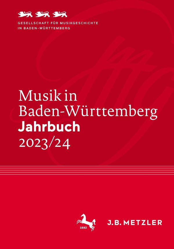 Musik in Baden-Württemberg. Jahrbuch 2023/24 (Buch)