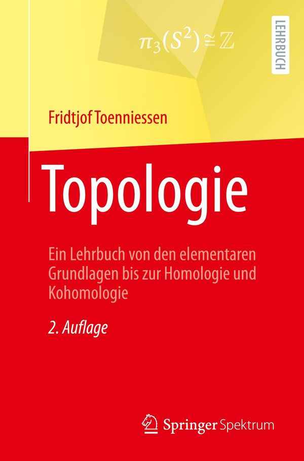 Topologie - Fridtjof Toenniessen (Buch)