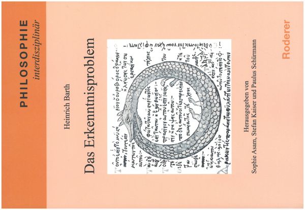 Das Erkenntnisproblem - Heinrich Barth (Buch)