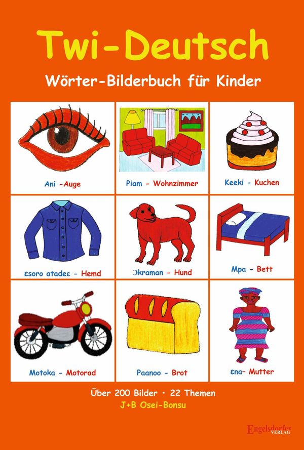 Twi-Deutsch Wörter-Bilderbuch für Kinder - J+B Osei-Bonsu (Buch)