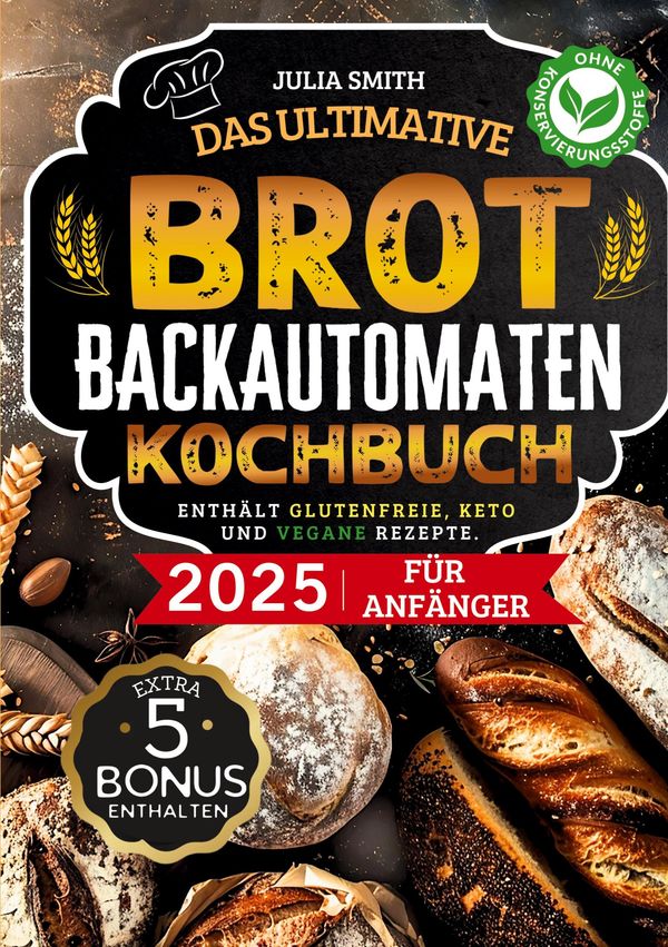 Das ultimative Brotbackautomaten-Kochbuch 2025 für Anfänger (Buch)