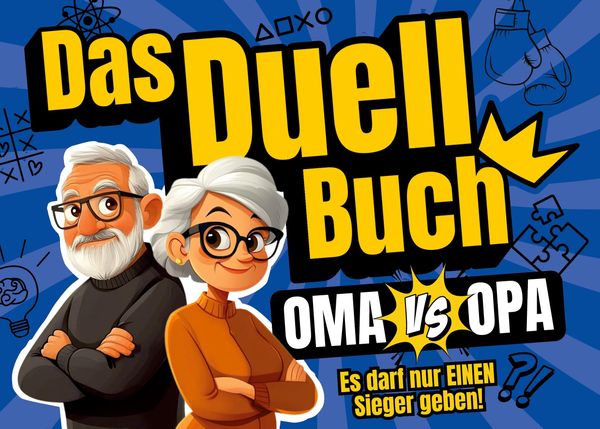 Das Duell-Buch für Oma und Opa - Maximilian Freude (Buch)