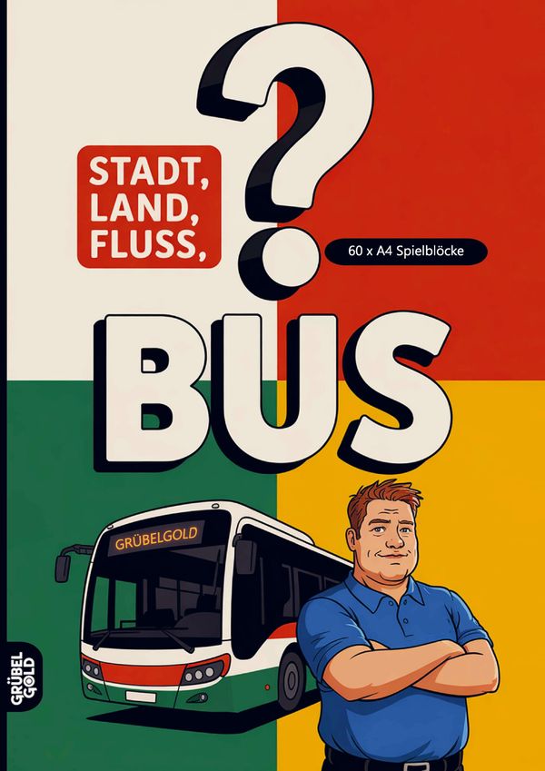 Stadt, Land, Fluss, Bus - Grübelgold Rätselhefte (Buch)