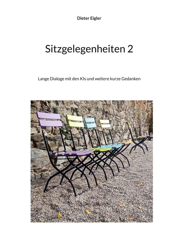 Sitzgelegenheiten 2 - Dieter Eigler (Buch)