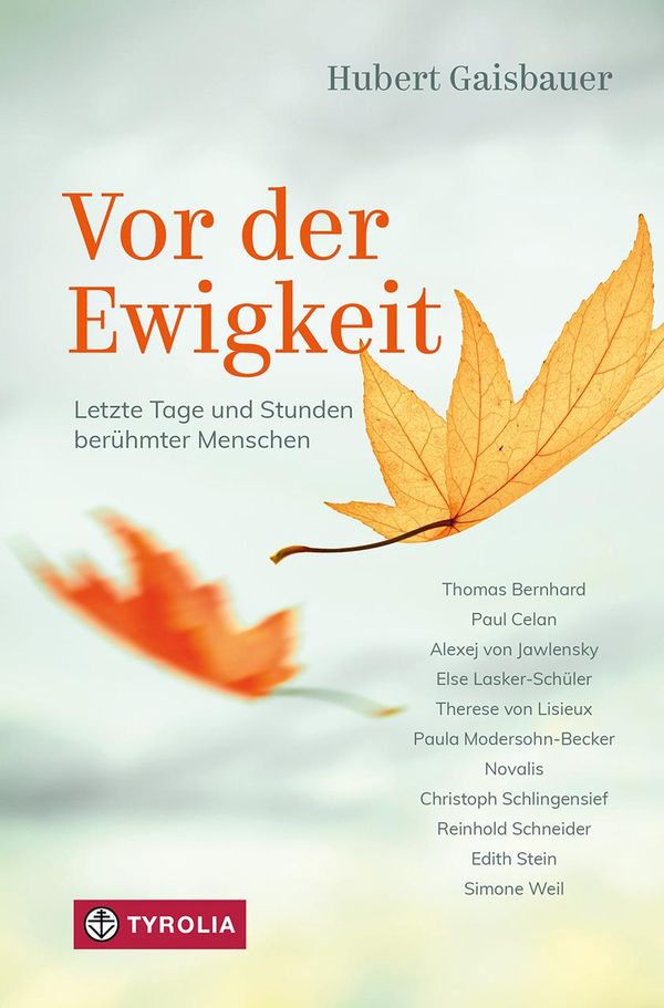 Vor der Ewigkeit - Hubert Gaisbauer (Buch)
