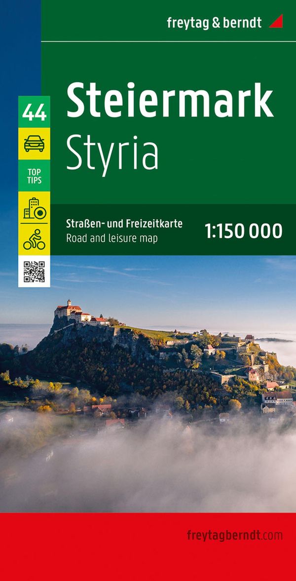 freytag & berndt Straßenkarte Steiermark 1:150.000