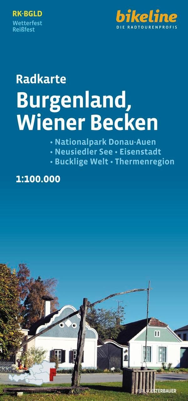 Burgenland - Wiener Becken 1:75.000 - Esterbauer Verlag (Buch)
