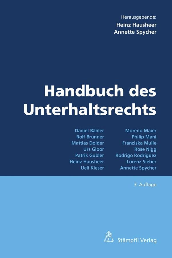 Handbuch des Unterhaltsrechts (Buch)