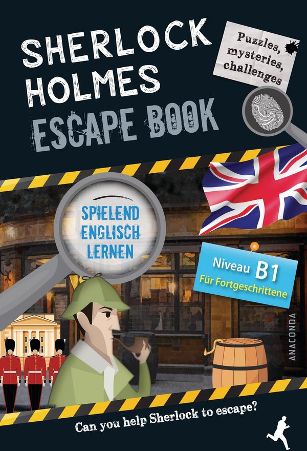 Sherlock Holmes Escape Book. Spielend Englisch lernen - für Fortges...