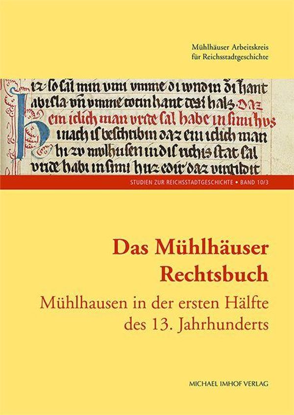 Das Mühlhäuser Rechtsbuch Band 3 - Christa Bertelsmeier-Kierst (Buch)