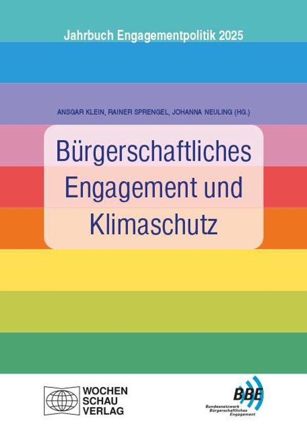 Bürgerschaftliches Engagement und Klimaschutz (Buch)