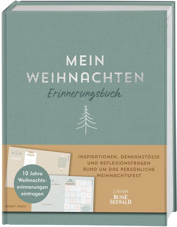 Mein Weihnachten. Erinnerungsbuch. - Birgit Fazis (Buch)