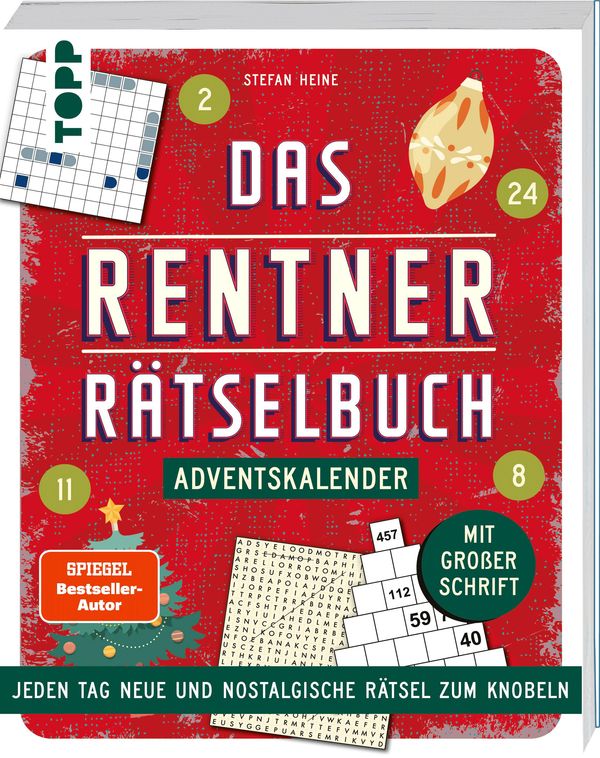 Das Rentner-Rätselbuch - Adventskalender - Stefan Heine (Buch)