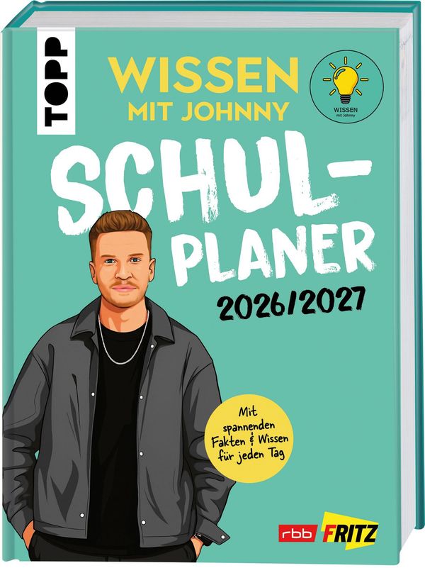 Wissen mit Johnny: Schulplaner 2026/2027 - Wissen mit Johnny (Buch)