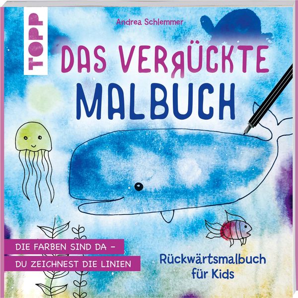 Das verrückte Malbuch - Andrea Schlemmer (Buch)