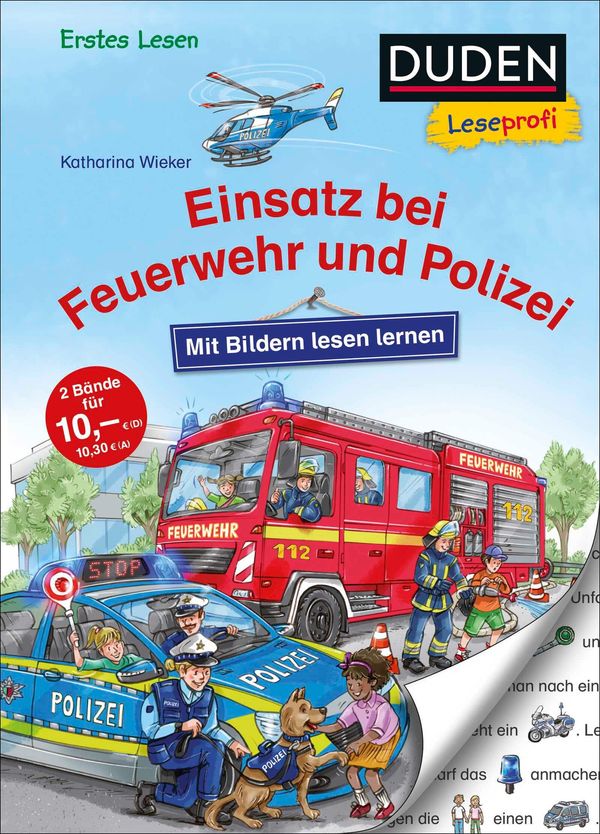 Duden Leseprofi - Mit Bildern lesen lernen: Einsatz bei Feuerwehr u...