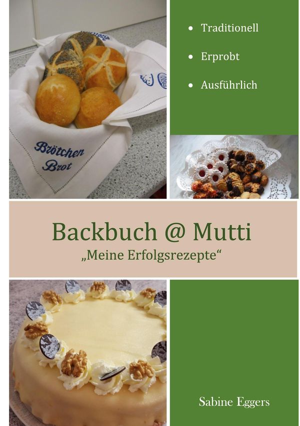 Backbuch @ Mutti - Sabine Eggers (Buch)