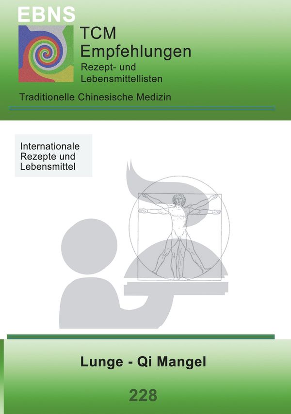 Ernährung - TCM - Lunge - Qi Mangel - Josef Miligui (Buch)