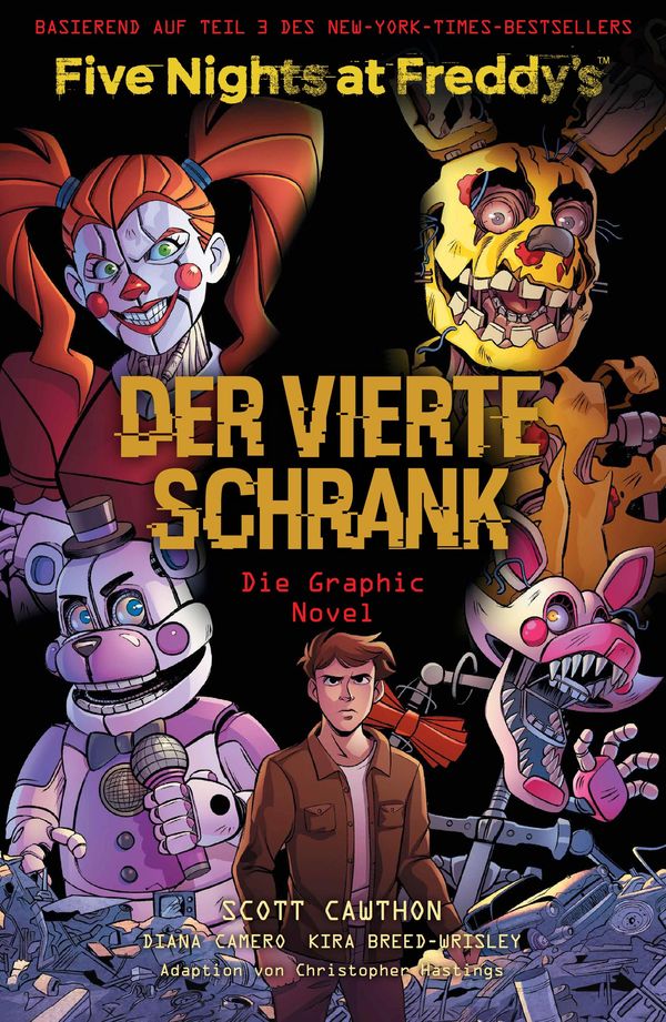 Five Nights at Freddys: Der vierte Schrank - Die Graphic Novel (Buch)