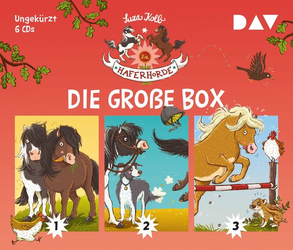 Suza Kolb: Die Haferhorde - Die große Box (Teil 1-3) (CD)