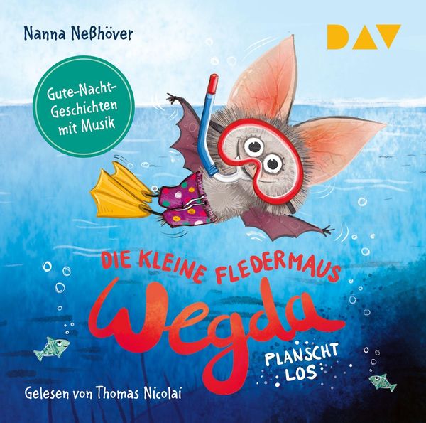 Nanna Neßhöver: Die kleine Fledermaus Wegda - Teil 2: Wegda p... (CD)