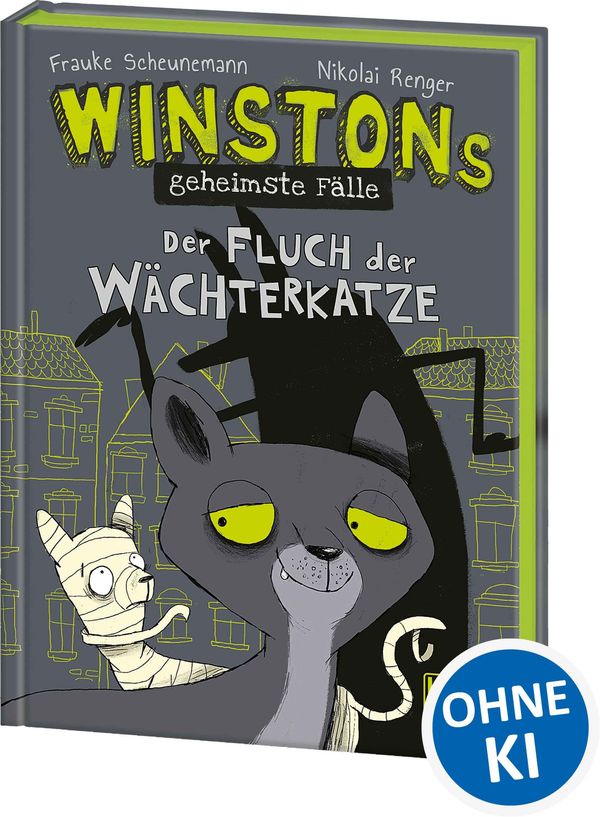 Winstons geheimste Fälle (Band 1) - Der Fluch der Wächterkatze (Buch)