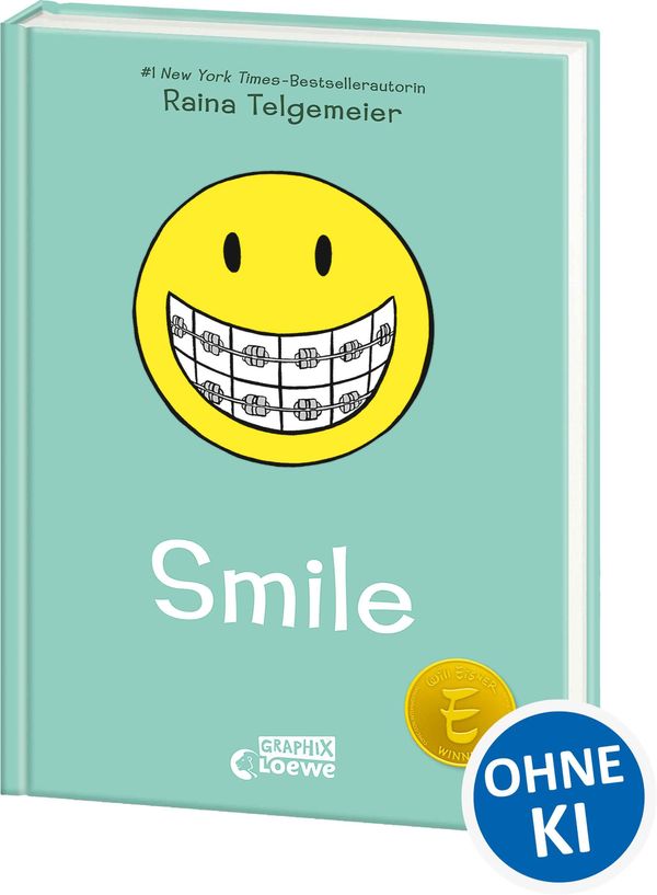 Smile (Smile-Reihe, Band 1) - Raina Telgemeier (Buch)