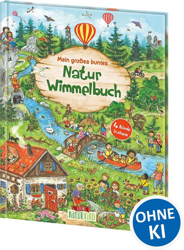 Mein großes buntes Natur-Wimmelbuch (Sammelband) (Buch)